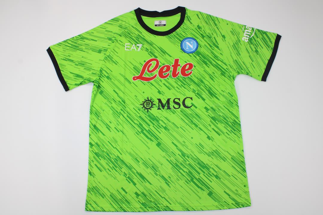 AAA Quality Napoli 22/23 GK Green Soccer Jersey